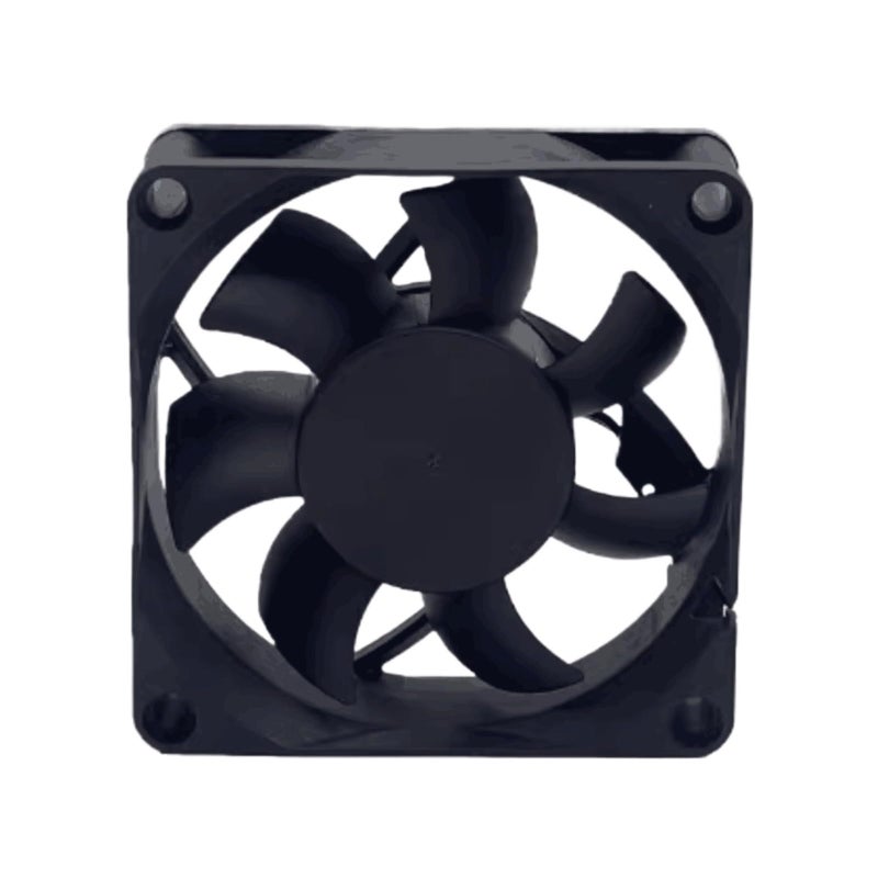 مروحة تبريد 4 أسلاك DC12V 2 46W 7025 إطار مربع 25 مم مروحة هادئة لعلبة الكمبيوتر - Image 2