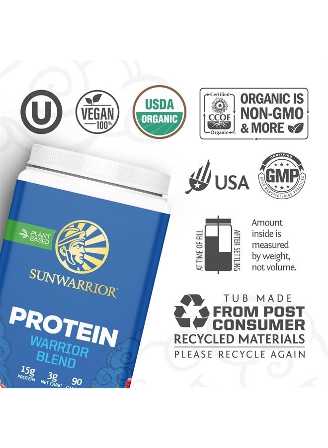 Sunwarrior مسحوق بروتين عضوي نباتي نباتي - Image 3