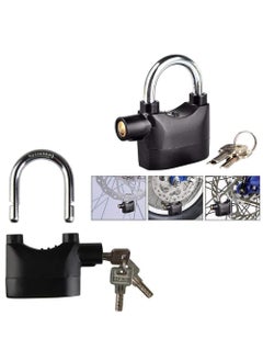 SHIV SHAKTI STORE SHIV SHAKTI STORE Alarm Security Lock with Motion Sensor Siren and 3 Keys Metallic Finish for Home Safety Anti Theft System for Home Office Door and Bikes  - Image 3