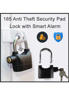 SHIV SHAKTI STORE SHIV SHAKTI STORE Alarm Security Lock with Motion Sensor Siren and 3 Keys Metallic Finish for Home Safety Anti Theft System for Home Office Door and Bikes  - Image 4
