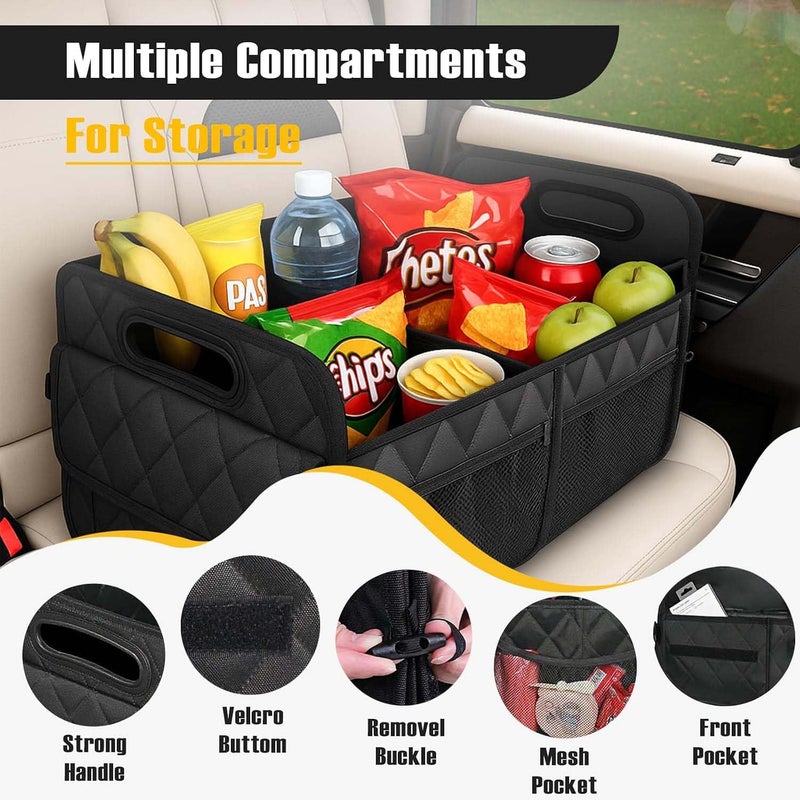 KRCIQMV Large Car Trunk Organizer, Foldable Waterproof - Image 3