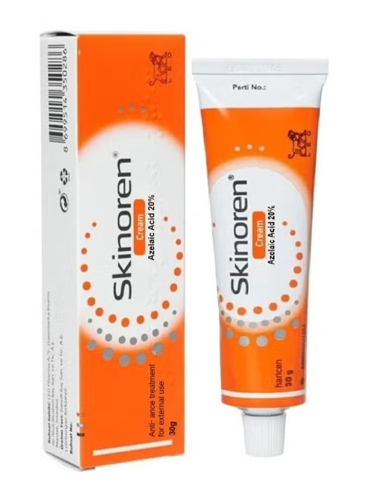 Skinoren Original Freshness Cream to Lighten the Skin, Treat pimples, Melasma and Acne 30g