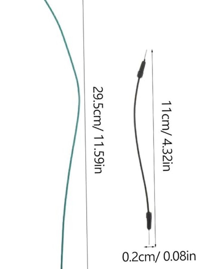 130 قطعة مجموعة أسلاك توصيل ملونة للوحة التجارب، أسلاك متنوعة قابلة للحام للمشاريع الكهربائية - Image 3