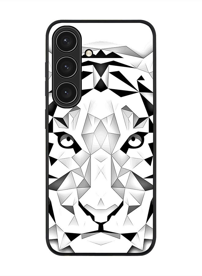 Stylizedd For Samsung Galaxy S25 5G Case,Slim fit Camera Protection, Shockproof Thin Phone cover  - Poly Tiger - Image 1