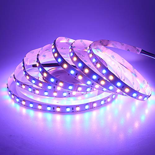 LEDENET RGBW LED Strip Lights RGB+Warm White(2800K-3200K) 360LEDs SMD 5050 DC 24V Multi-Colored LED Tape Lights Flexible LED Rope Lighting 16.4Ft Non-Waterproof for Bedroom Kitchen Decoration - Image 2