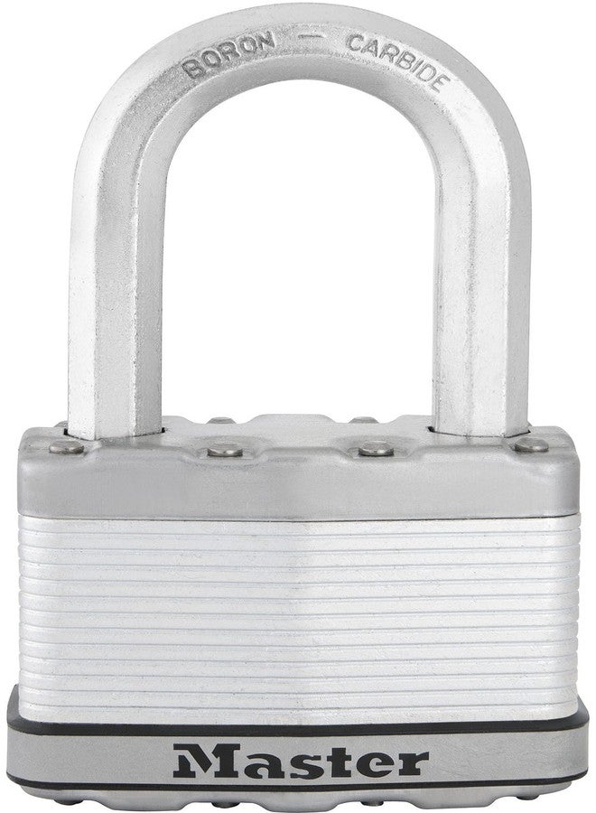 Master Lock Padlock, Magnum Laminated Steel Lock, 2-1/2 in. Wide, M15XKADLH, M15XKADLHCCSEN - Image 1