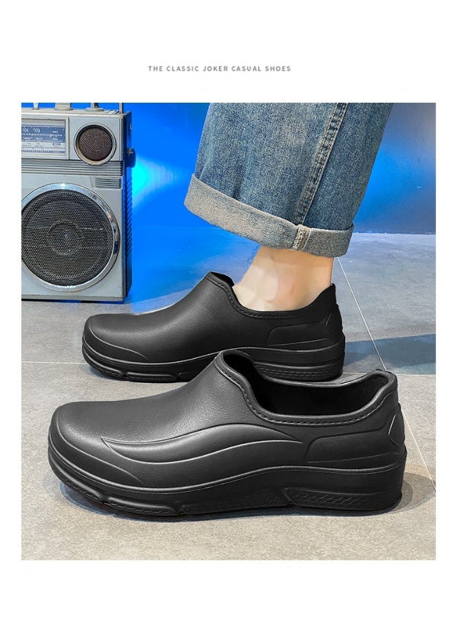 Surgical shoes, chef shoes, fully enclosed breathable shoes for men, and protective shoes suitable for doctors, nurses, chefs, and laboratory workers. These shoes are non-slip. - Image 2