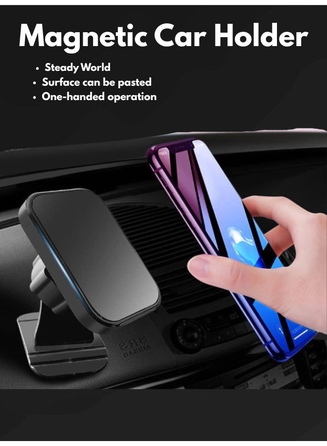 Car Phone Holder for Air Vent – Auto Lock, Hook Clip, No Airflow Blockage  Fits iPhone 15/16, Samsung S24/S23, Xiaomi, Large Smartphones - Image 4