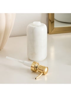 Home Box Royal Marble Soap Dispenser 7.5 x 17.5 x 7.5 cm  - Image 2