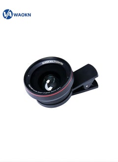 Lens Kit for iPhone and Android Macro and Wide Angle Lens with Travel Case