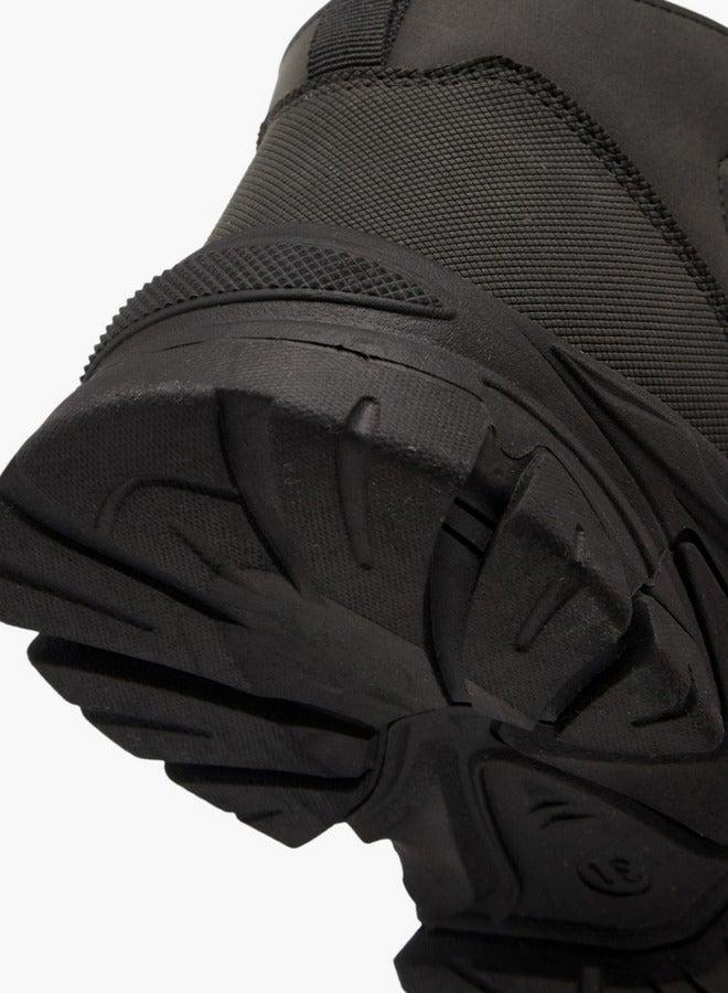 LBL by Shoexpress Panelled Boots with Zip Closure - Image 5