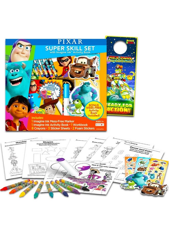 Disney Pixar Timate Activity Set - Bundle With Mess-Free Toy Story Coloring Books, Stickers, Games, Puzzles, Drawing, More | Disney Pixar Activities For Boys, Girls, Kids  - Image 1
