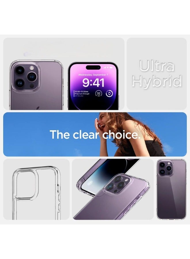 Color Fans Ultra Hybrid Designed for iPhone 14 Pro Max Case Crystal Clear - Image 5