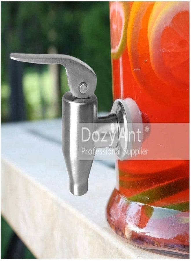 DOZYANT Beverage Dispenser Push Style Spigot,Stainless Steel Polished Finished, Water Dispenser Replacement Faucet, fits Berkey and Gravity Filter systems - Image 5