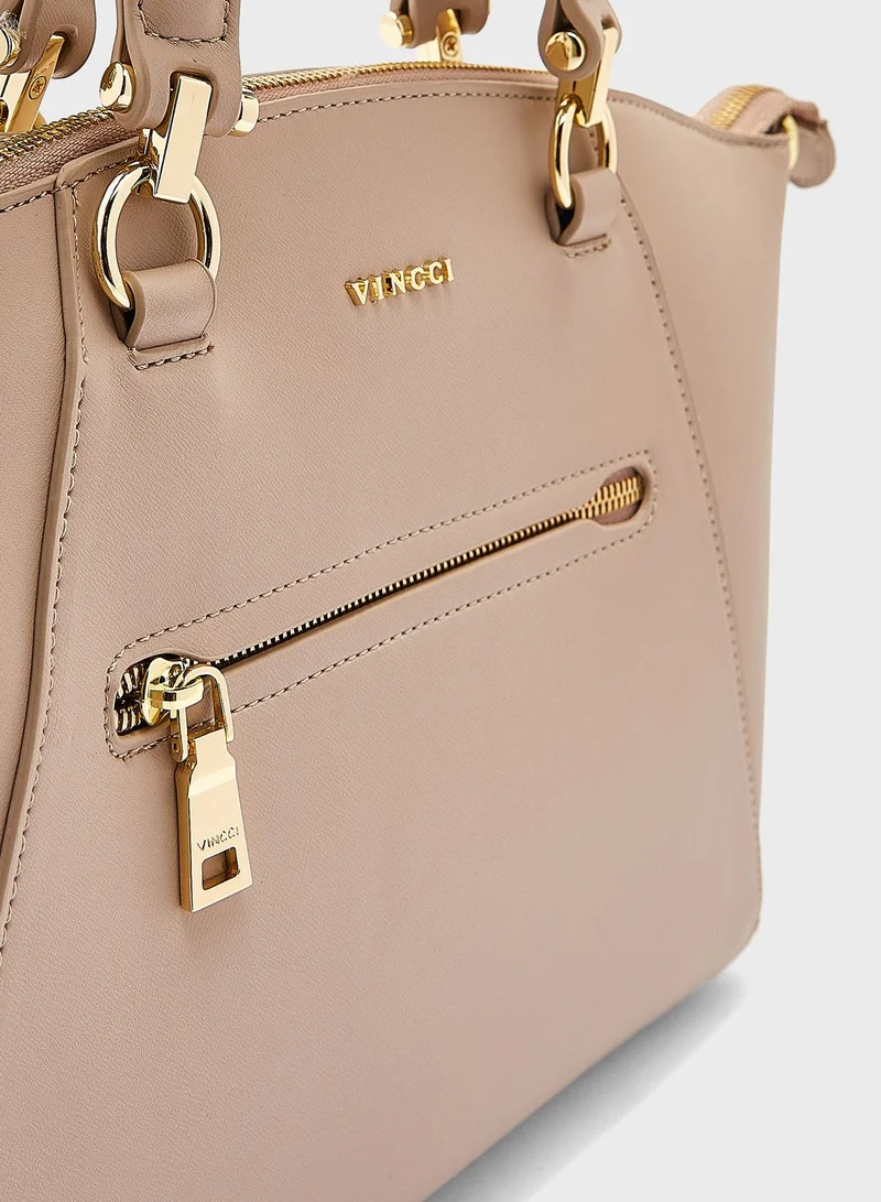 Vincci Top Handle Satchel