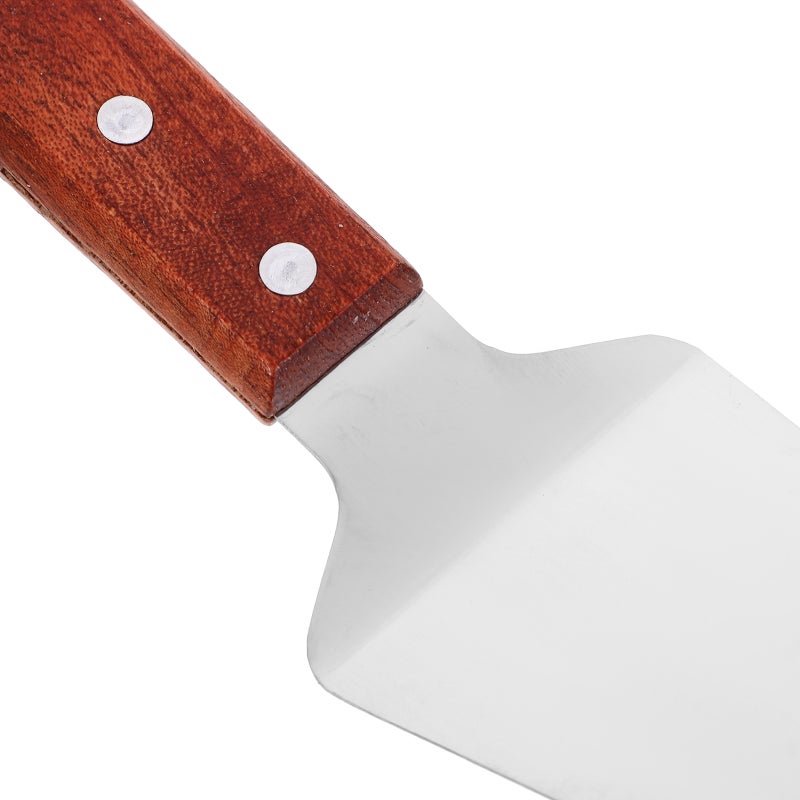 Handle Pizza Shovel Stainless Steel Triangle Cheese Spatula Kitchen Baking Tool - Image 5