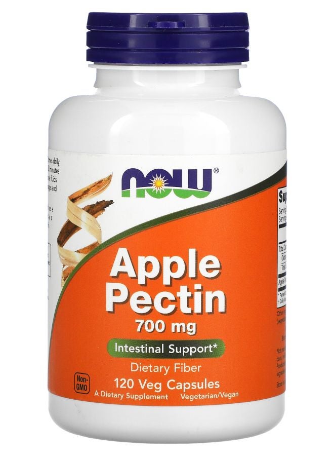 now Apple Pectin 700 mg 120 Veg Capsules