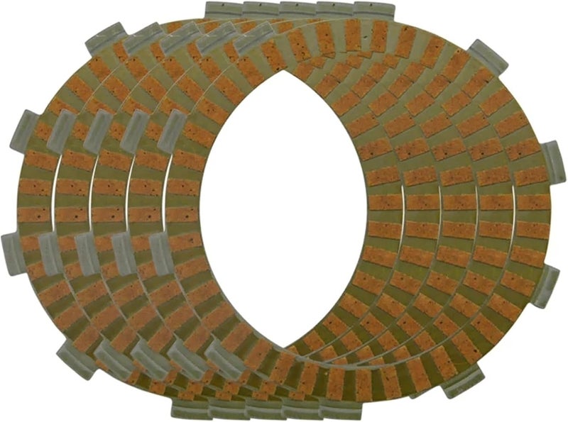 QASULER 5Pc Motorcycle Friction Clutch Plates - Image 1