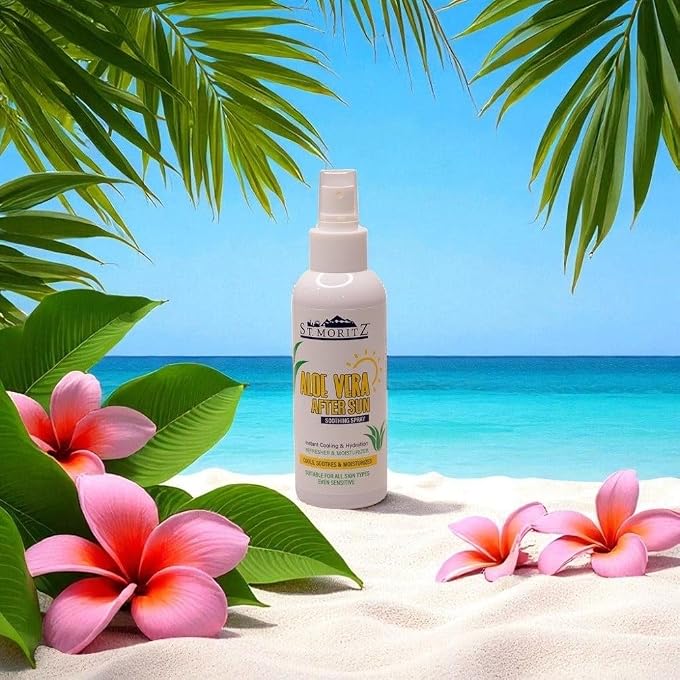ST MORITZ Aloe Vera After Sun Soothing Skin Care Spray 150 ml - Image 3