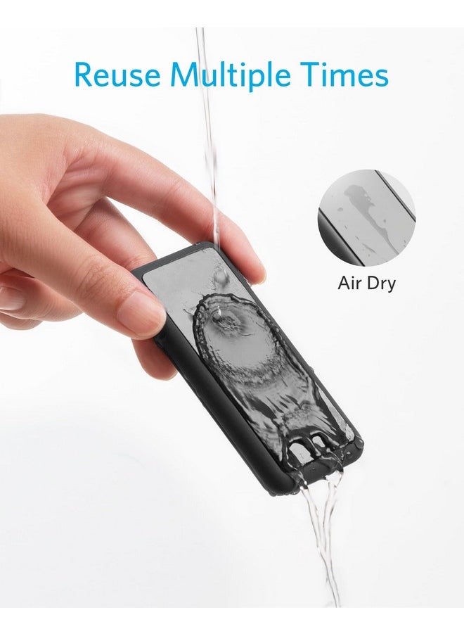 Anker Anker Multipurpose Cord Keeper - 5 Clips for Lightning, USB C, Micro Cables & Other Wires - Sticks to Wood, Marble, Metal, Glass (Black)  - Image 5