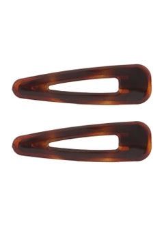 CARAVAN Caravan Small Shell Asst Clr French Snap (Pack of 2) 57 mm 