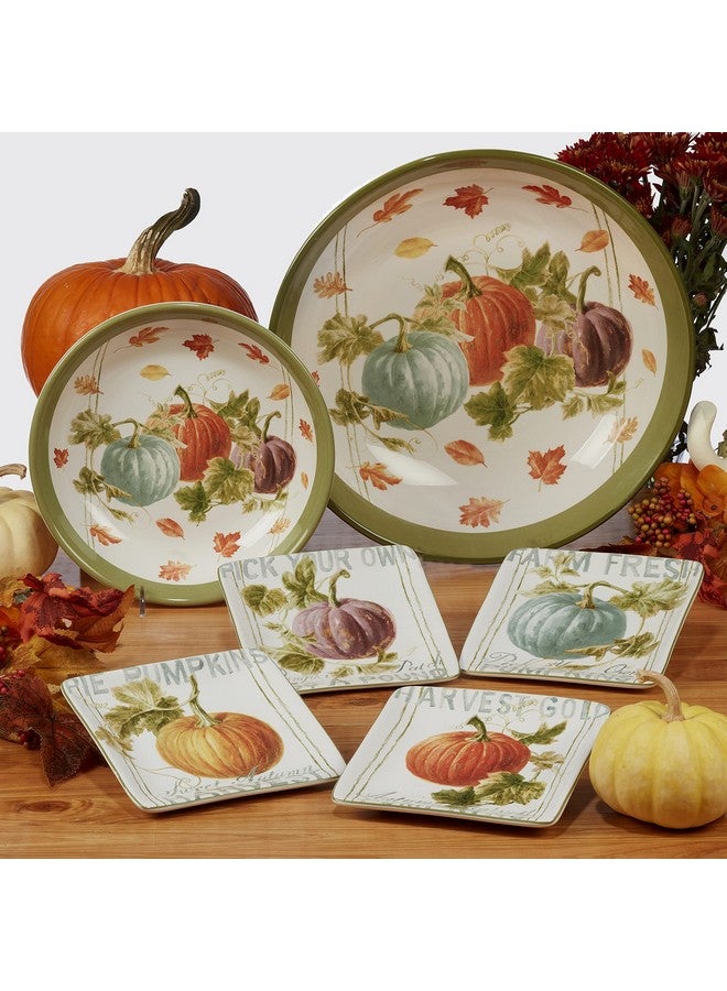 Certified International Certified International Autumn Harvest 16 oz. Mugs, Set of 4, 4 Count (Pack of 1), Multicolor  - Image 3