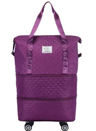 Women's bag for outdoor, trips, the gym, and multiple uses, waterproof, expandable, foldable, with detachable and installable wheels - pzsku/ZD3A62C6DFFE35E491C25Z/45/1747617777/c25cfdca-22f7-450e-8c47-f8cf4682cb46