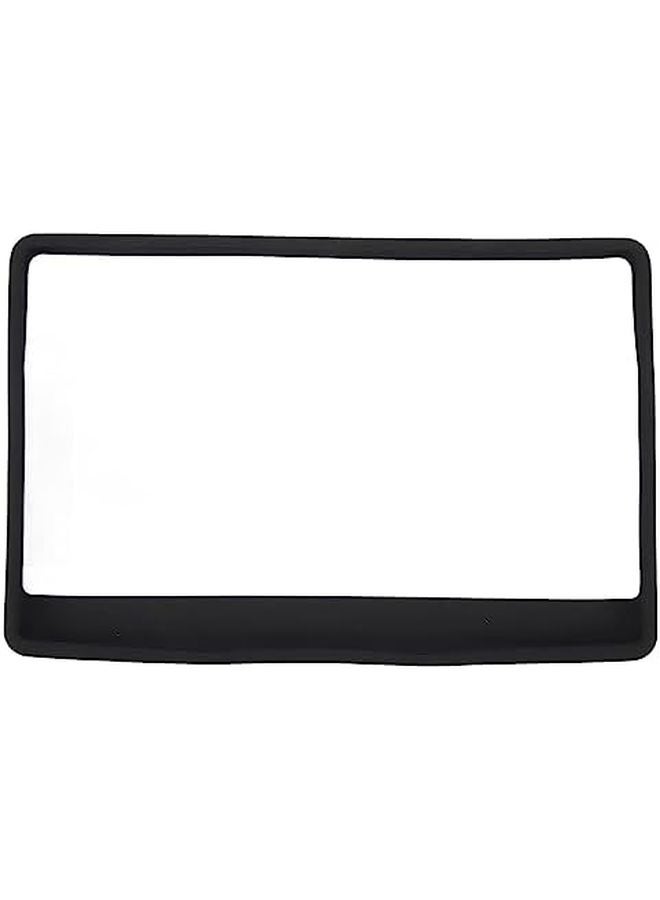 Tesla Model 3 Y Center Screen Frame Cover Black Silicone Protective Trim Replacement - Image 2