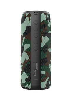 Zealot ZEALOT S51 Green Camouflage Portable Bluetooth Speaker Outdoor 10W TWS Connection High Quality Sound IPX5 Waterproof 8 hours use time Speaker  - Image 2