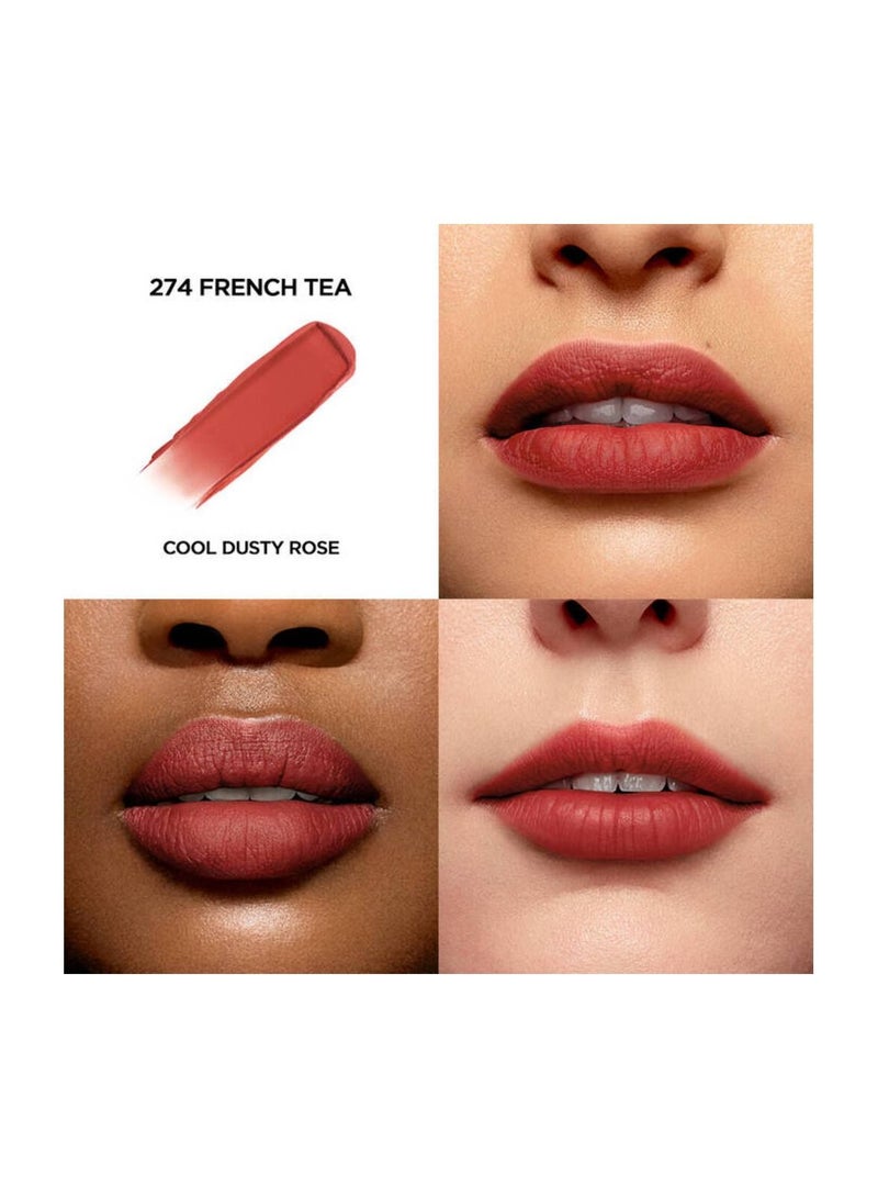 Lancome Paris لابسولو روج إنتيمات 274 شاي فرنسي 3.4 جم - Image 3