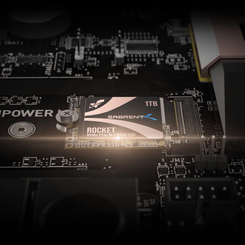 SABRENT Rocket 2230 1TB NVMe SSD â€“ PCIe Gen4 M.2 2230 Internal SSD for Steam Deck, Surface Pro, ROG Ally â€“ Up to 5000 MB/s Gen4 x4 Speed, DRAM-Less HMB Design [SB-2130-1TB] - Image 5