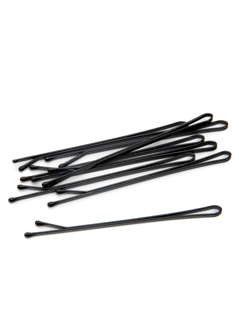 FOR LOVER Bobby Pins Set Black  Big 72pcs (Color may vary)  - Image 2