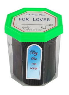 FOR LOVER Bobby Pins Set Black  Big 72pcs (Color may vary)  - Image 5