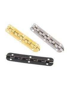 Teclican 270 Degree Antique Hinges Oval Hinges Long Hinges Wooden Boxes Gift Boxes Hinges cabinets Cabinet Hardware for Furniture Jewelry Boxes Hinge cabinets Pack of 4  - Image 2