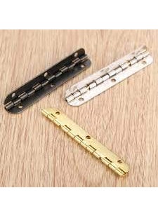 Teclican 270 Degree Antique Hinges Oval Hinges Long Hinges Wooden Boxes Gift Boxes Hinges cabinets Cabinet Hardware for Furniture Jewelry Boxes Hinge cabinets Pack of 4  - Image 1
