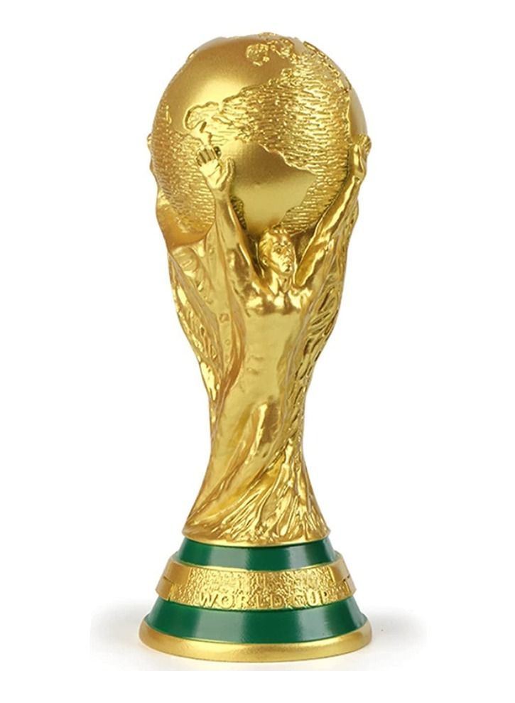 Captaintech Golden plastic Football Trophy Champion Gold Trophy World Cup Fans Football Competition - Image 1