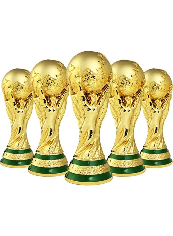 Captaintech Golden plastic Football Trophy Champion Gold Trophy World Cup Fans Football Competition - Image 3