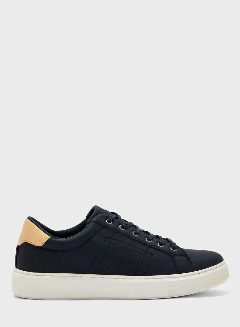 Seventy Five Perforation Detail Casual Sneakers