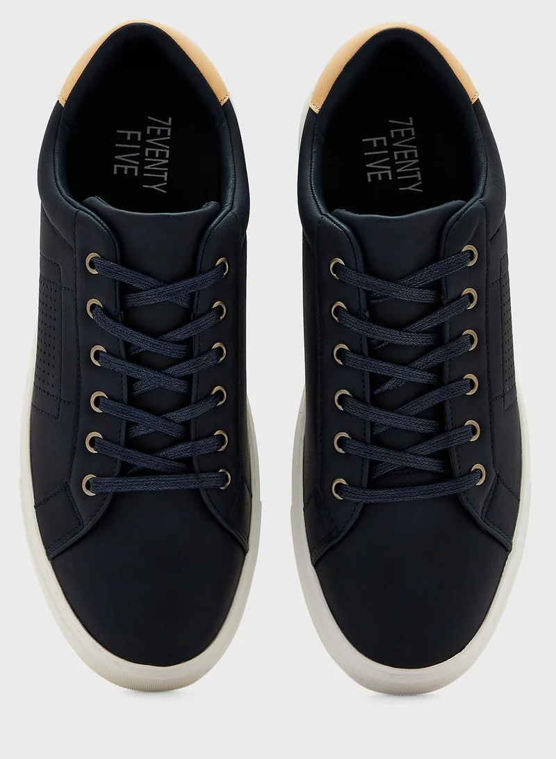 Seventy Five Perforation Detail Casual Sneakers