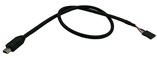 zdyCGTime 50CM Mini USB 5pin Male to 1x 5Pin Female 0.1" USB Header PCB Motherboard Cable - Image 1