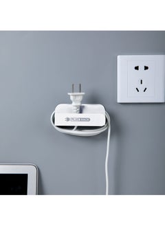 Y&D 4 Pack Hole-Free Clamp Cable Plugs Organizer, Self Adhesive Management Cord Organizer (4 Colors)  - Image 5