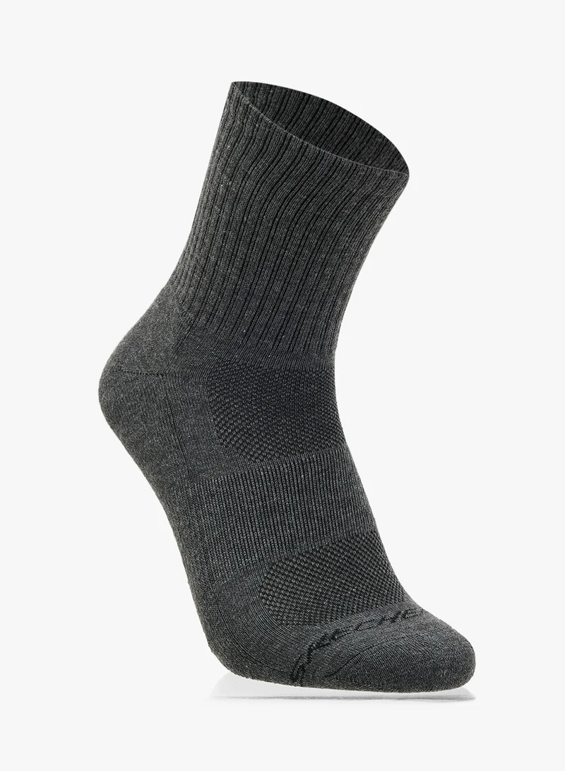 SKECHERS 3 Pack Half-Terry High Quarter Crew Socks