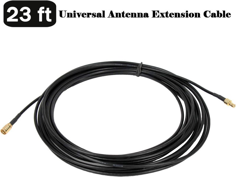 Anina 23' XM Antenna Extension Cable for Sirius Home Vehicle Satellite Radio Stereo Receivers Tune Straight SMB Male to Straight SMB Female - Image 2