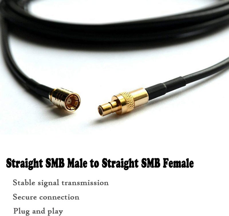 Anina 23' XM Antenna Extension Cable for Sirius Home Vehicle Satellite Radio Stereo Receivers Tune Straight SMB Male to Straight SMB Female - Image 5