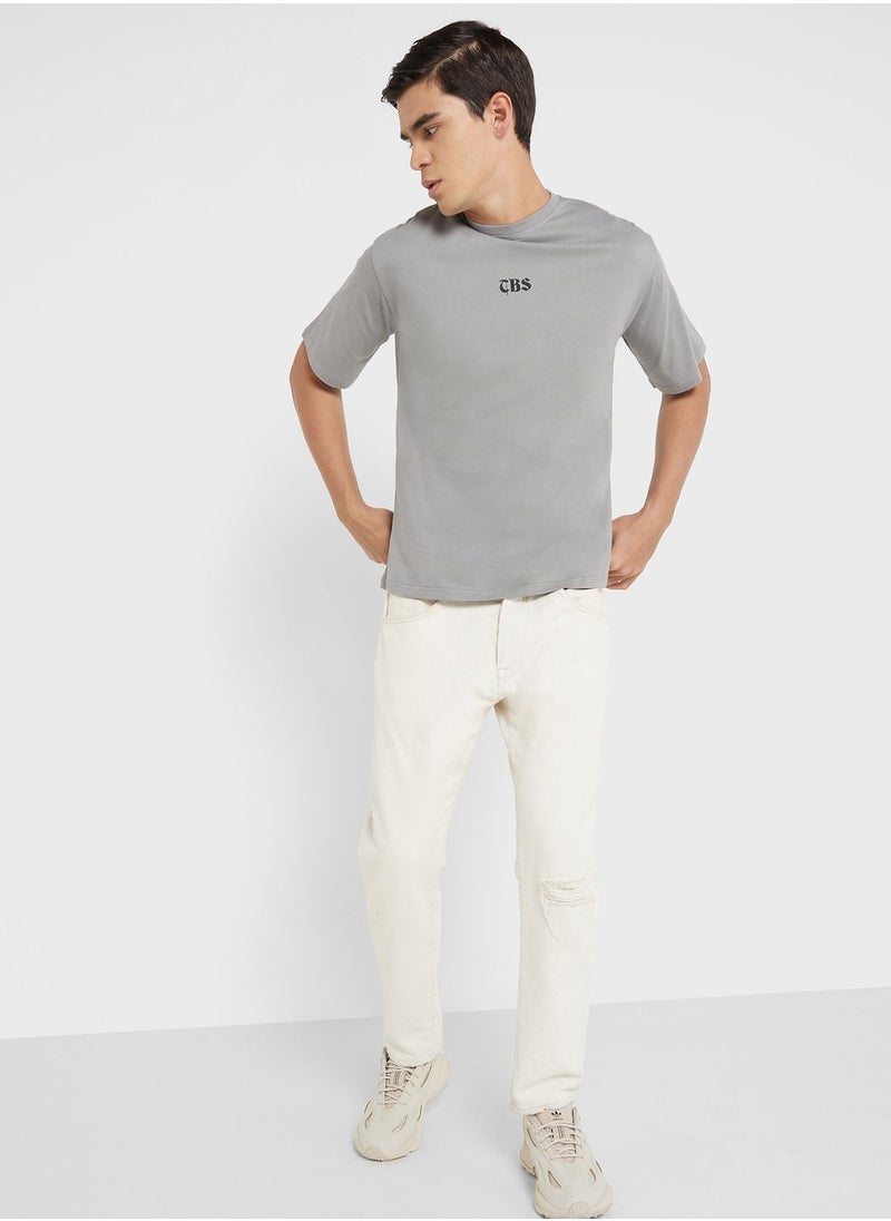 Seventy Five - Oversized Graphic Tee - Image 1