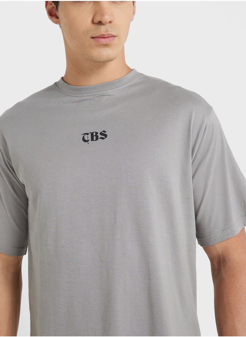 Seventy Five - Oversized Graphic Tee - Image 1