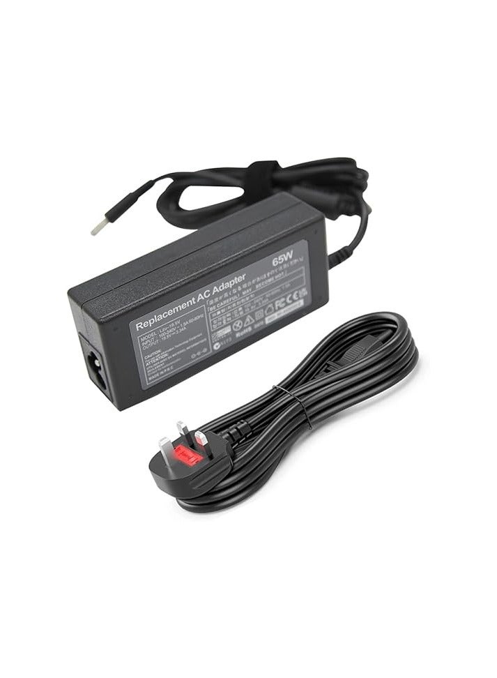 Green Tiger 65W Dell Charger laptop adapter 19.5V 3.34A 4.5x3.0mm for Inspiron 13 14 15,3000 5000 7000 Series,558 3565 3567,for Vostro 13 14 15 16 - Image 1