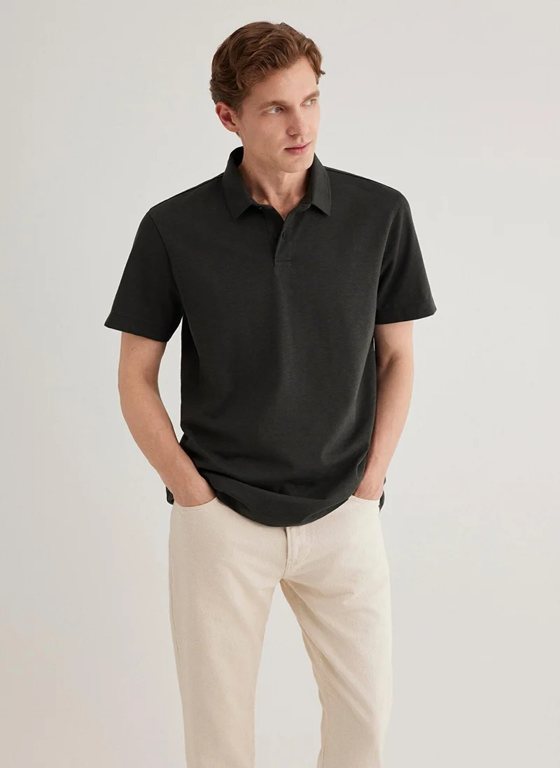 MAVI Gray Polo Shirt