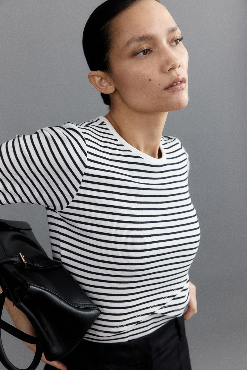 H&M MAMA 2-pack Before & After nursing tops