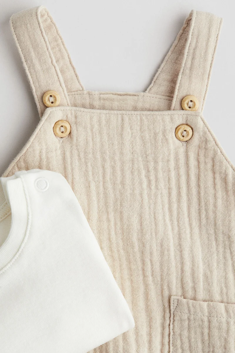 H&M 2-piece cotton set